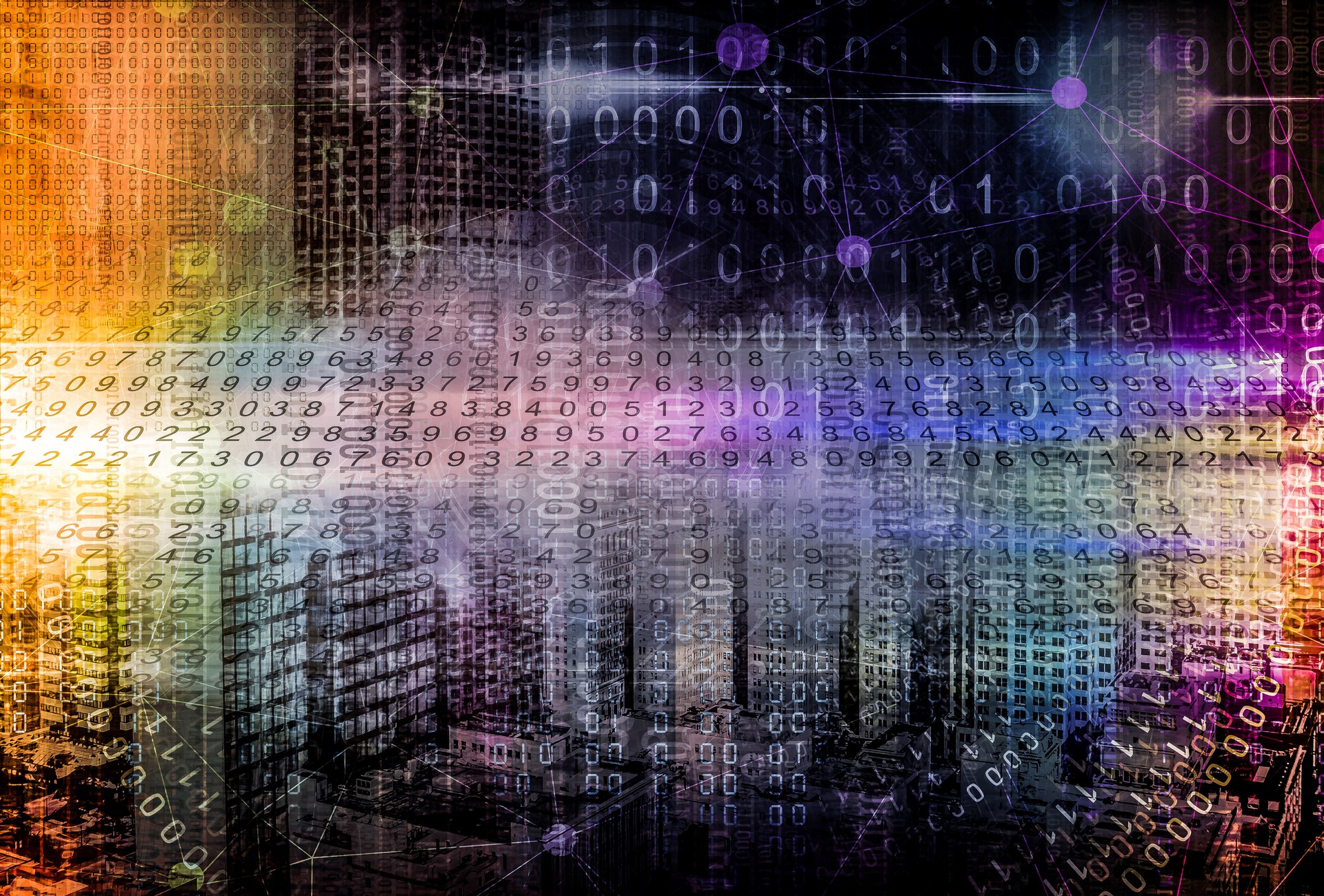 Internet of Things Smart City Concept